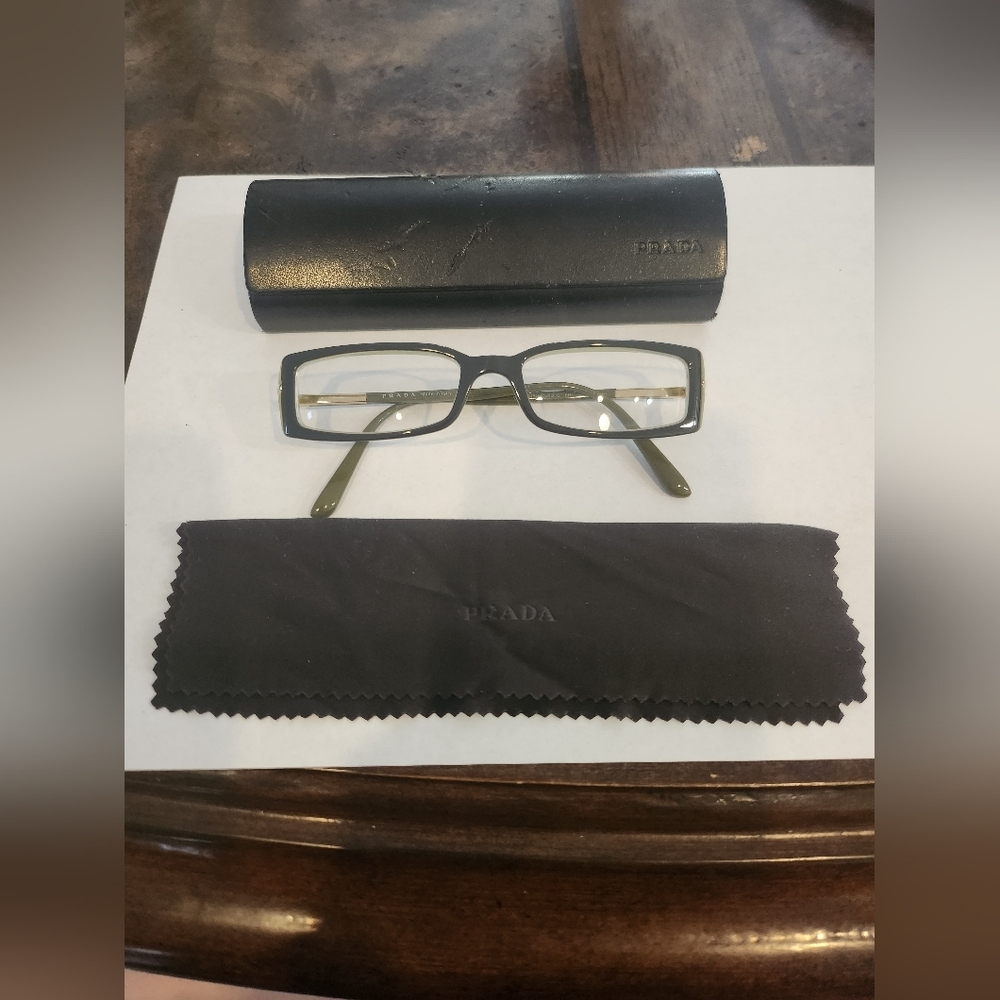 Prada eyeglasses with case